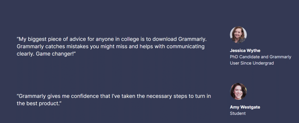 grammarly student get good grades