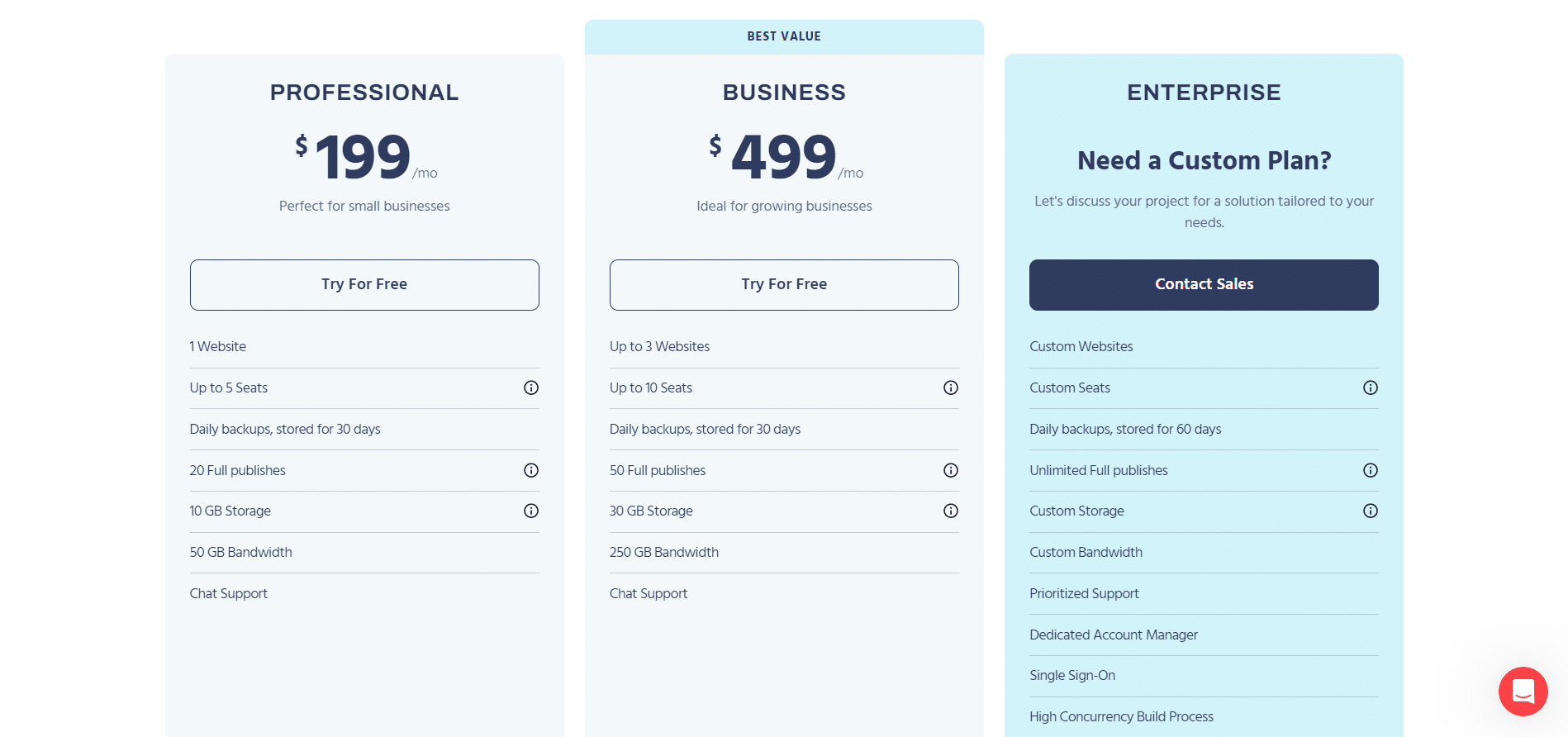 Elementor Strattic Pricing Plans