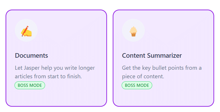 Jasper Boss Mode Features