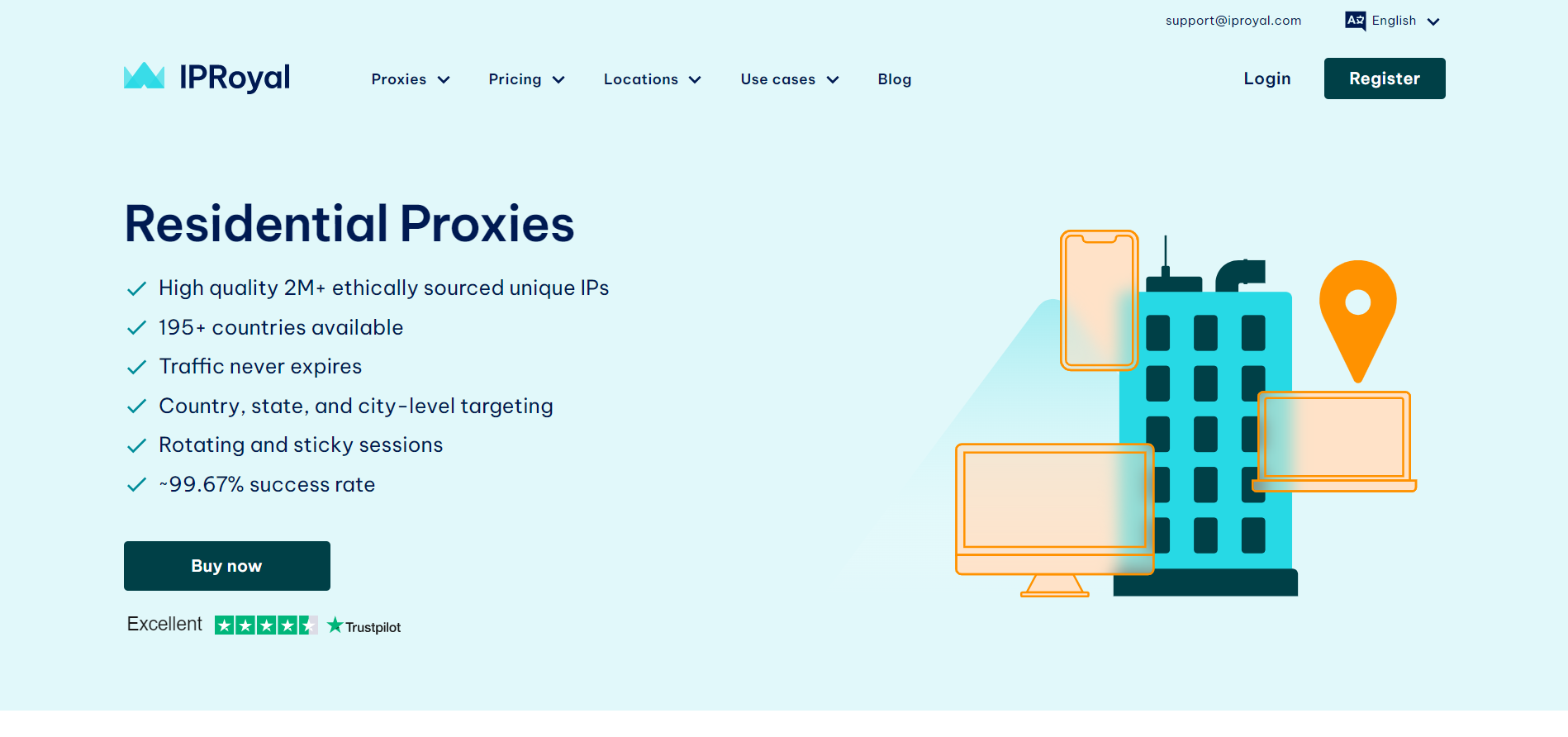 Residential Proxies TOP provider IPRoyal