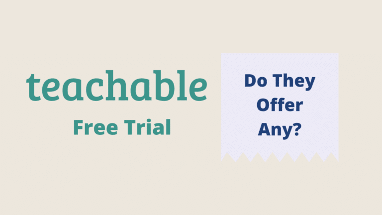 Teachable Free Trial: Does It offer Any? (year)