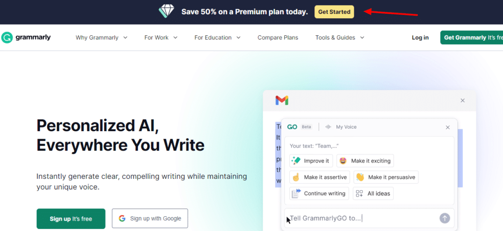 how to claim Grammarly student discount