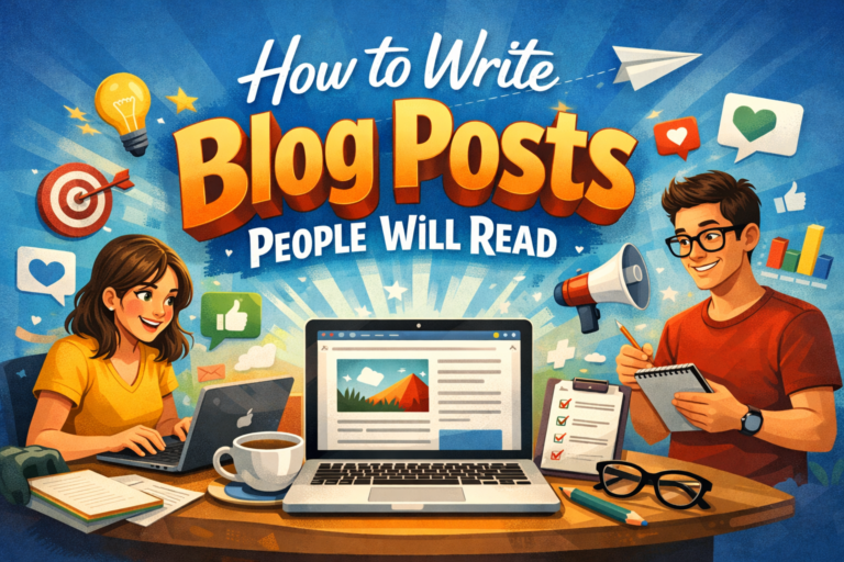 How to Write Blog Posts People Will Read