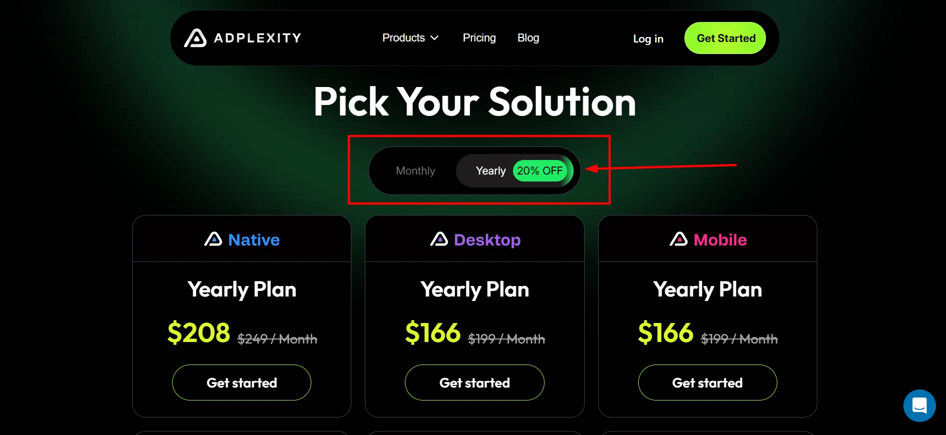 Adplexity login step 2