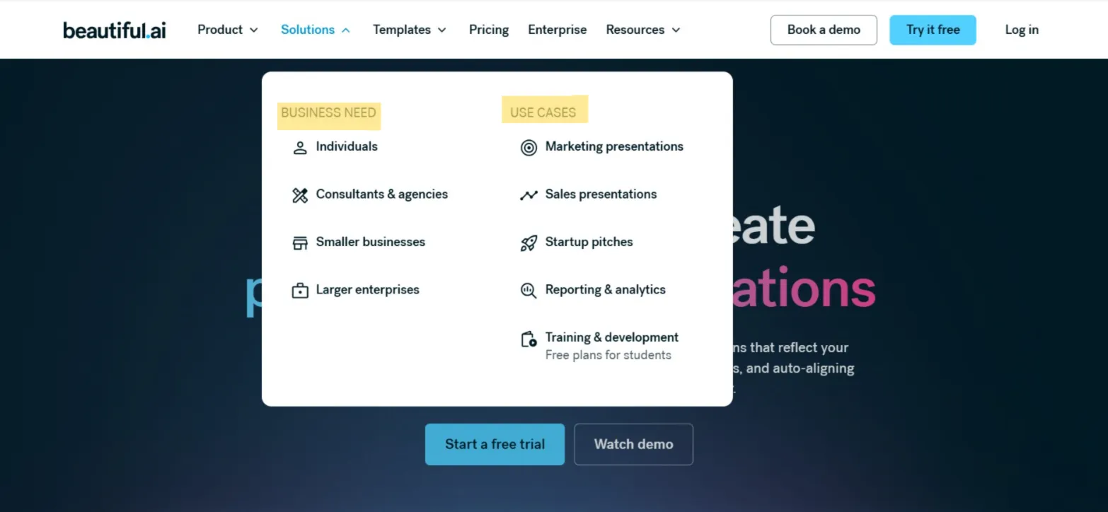 beautiful ai by use cases