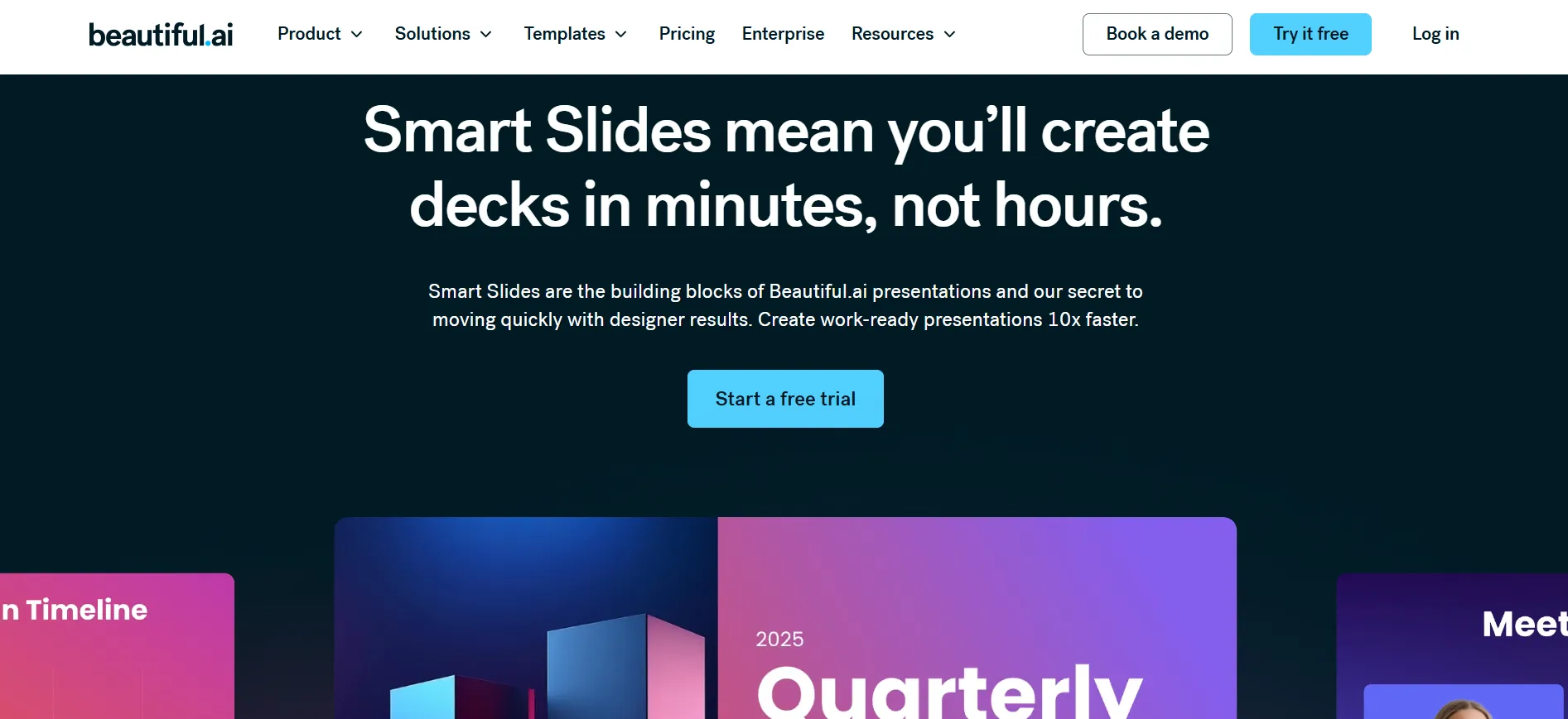 beautifulai smart slides