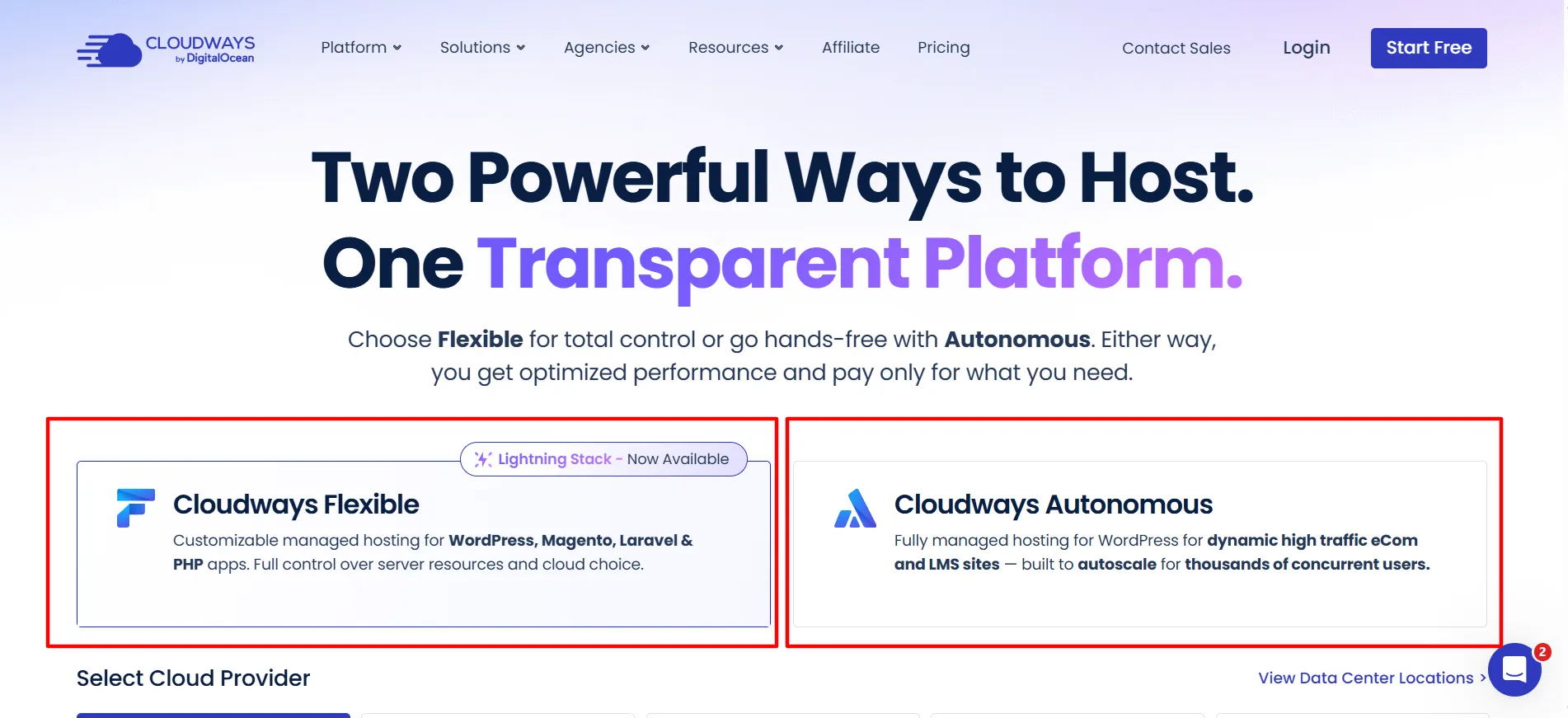 Cloudways login step 3