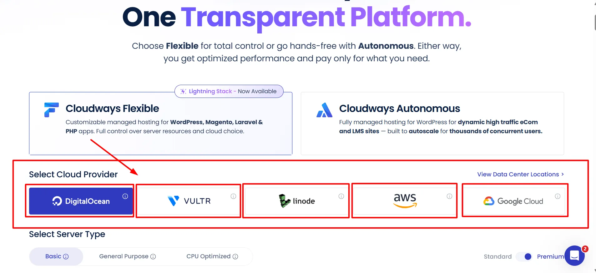 Cloudways login step 4