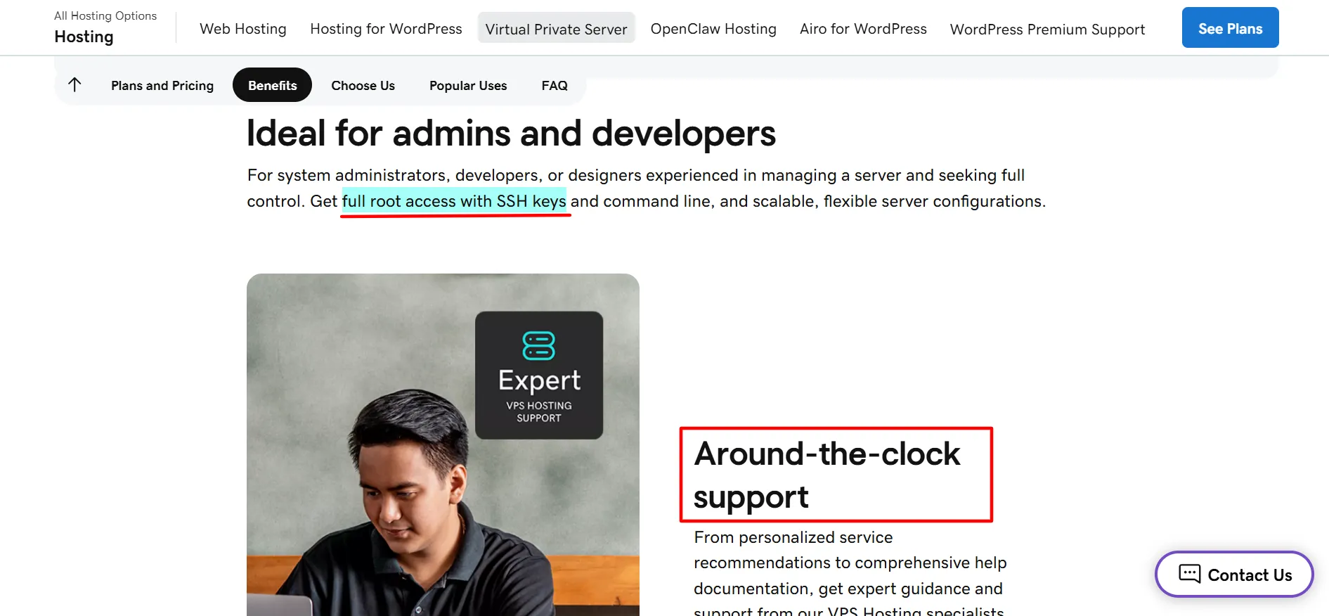 GoDaddy VPS full root access