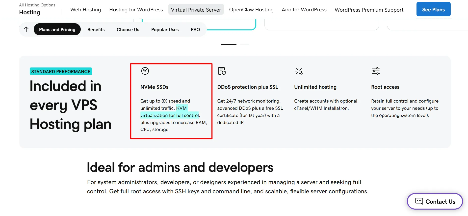 Godaddy VPS KVM Virtualization