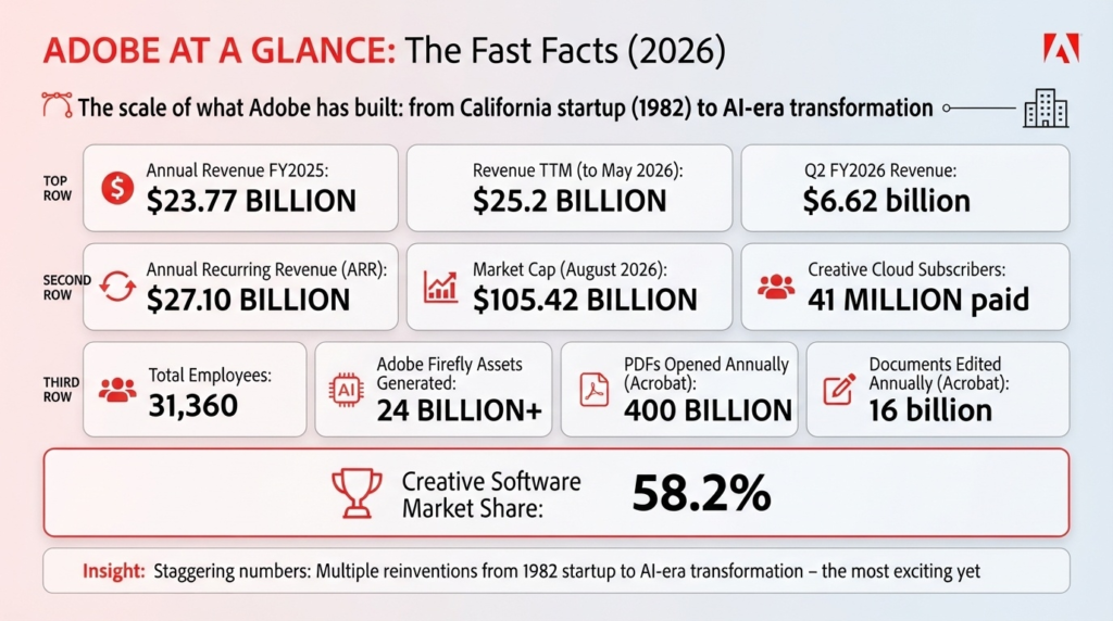 Adobe at a Glance: The Fast Facts