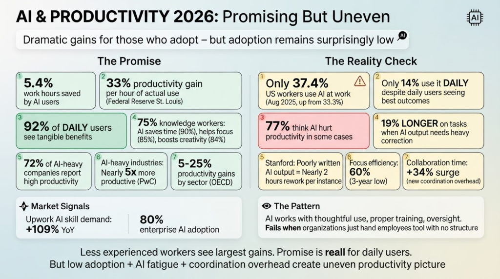 AI and Productivity in 2026: