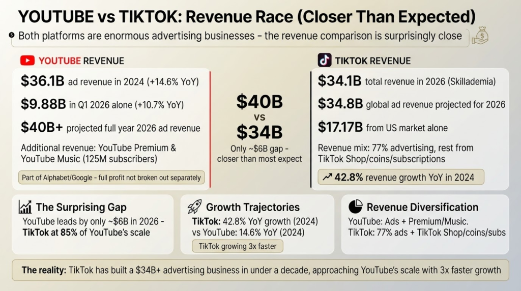 Revenue: A Very Close Race