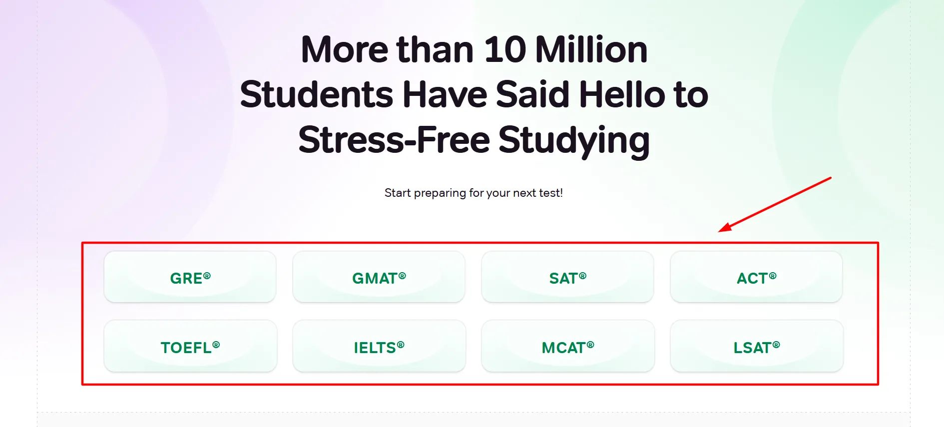 Magoosh login step 1