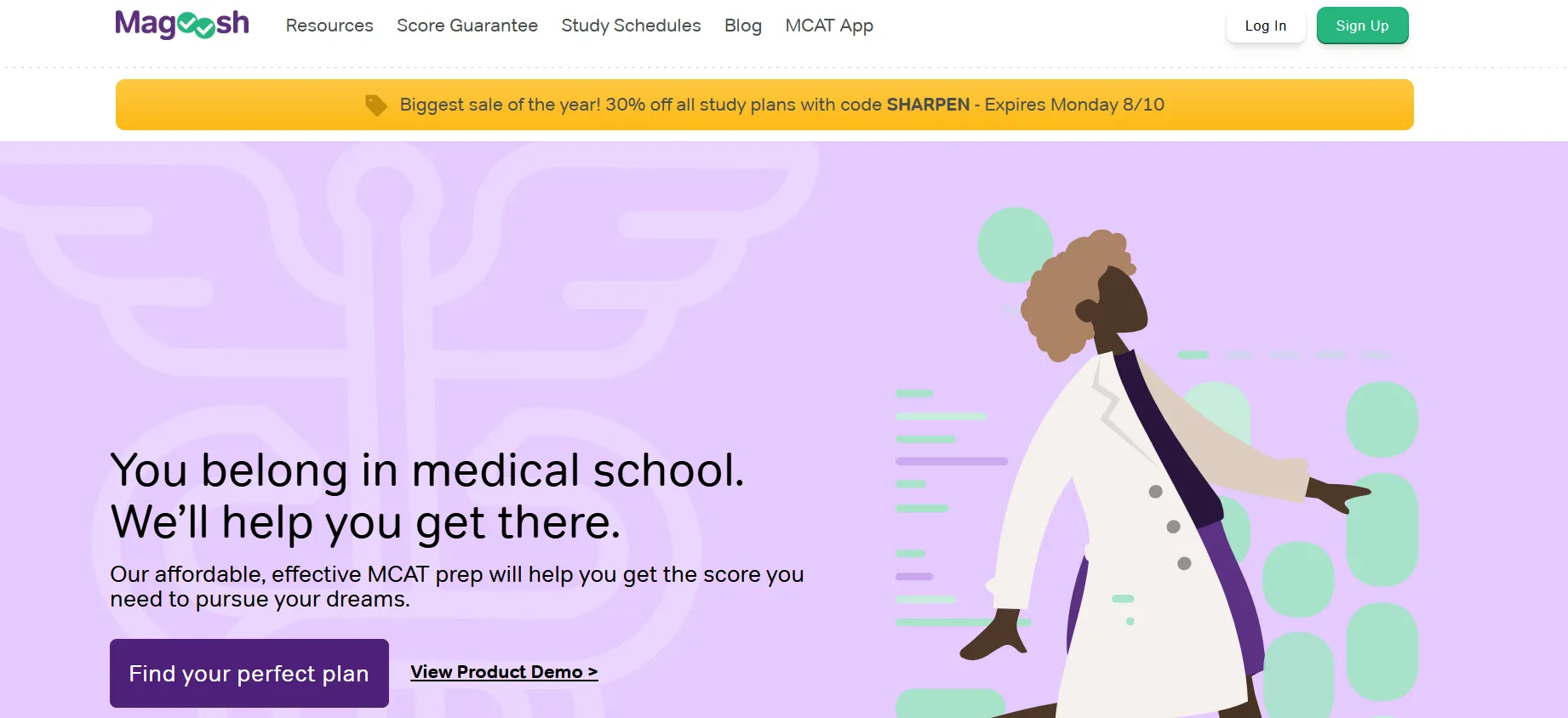 Magoosh MCAT plan