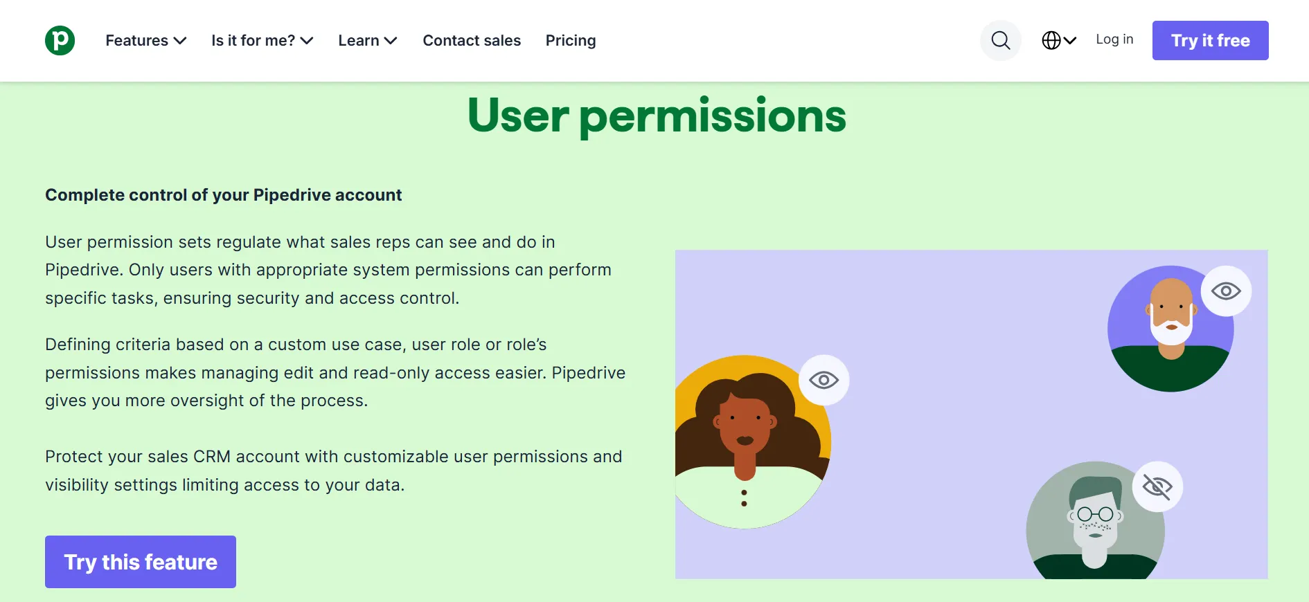 Pipedrive Security and Permissions Management