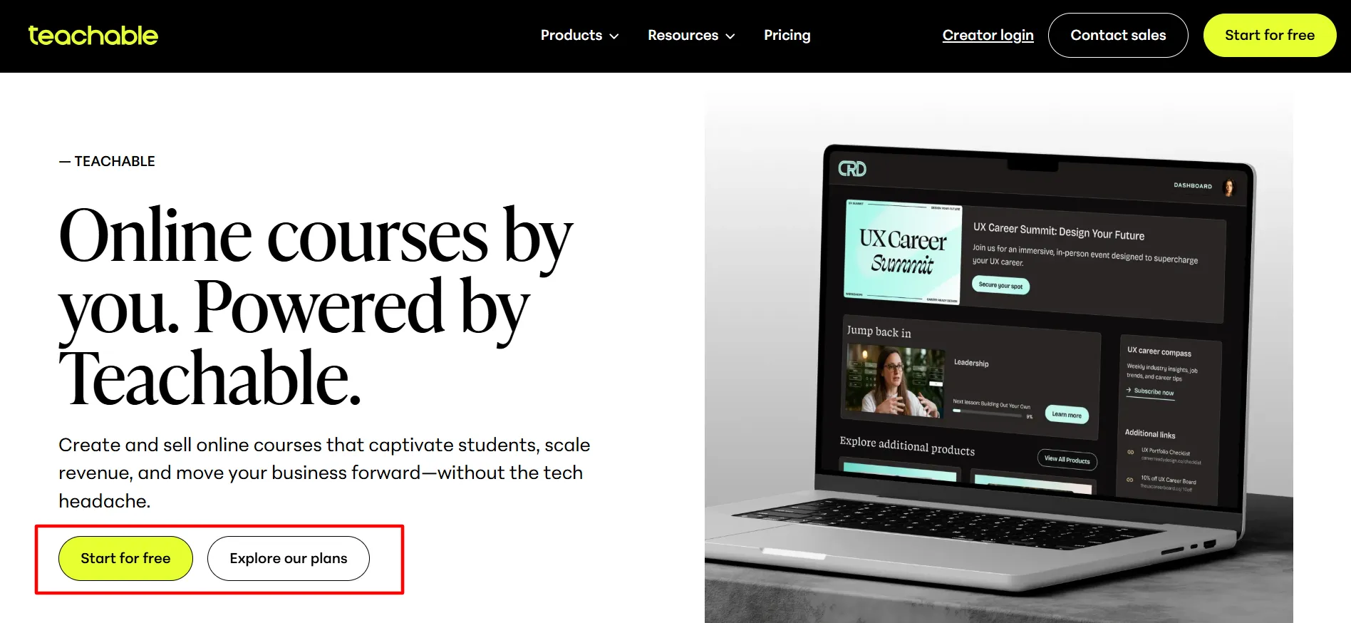 Teachable Online Courses