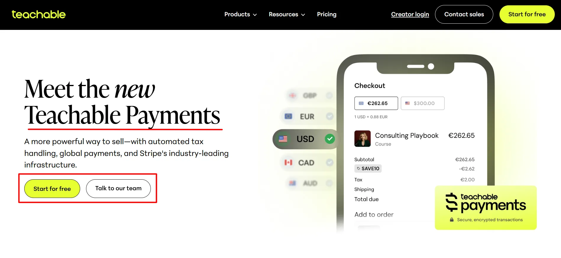 Teachable Payments
