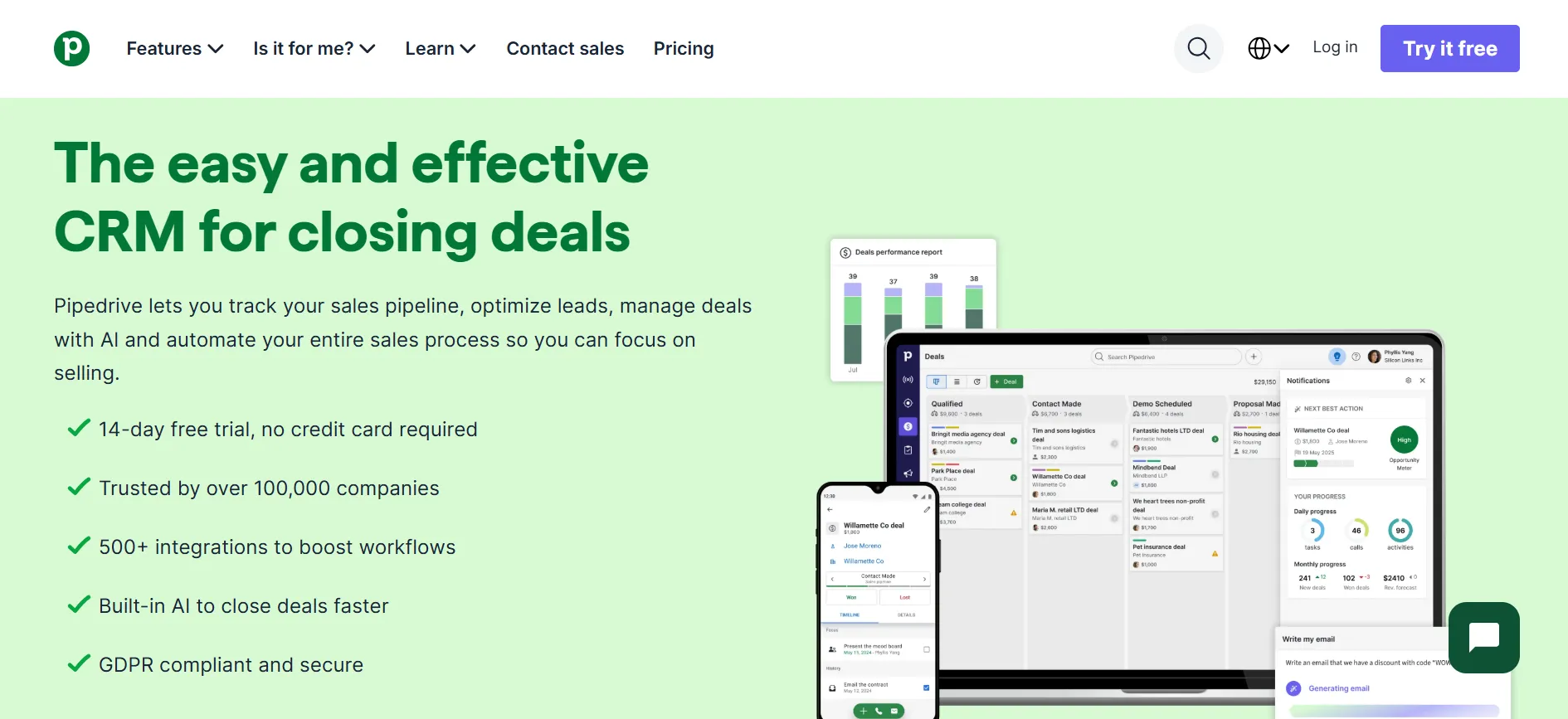 what is pipedrive