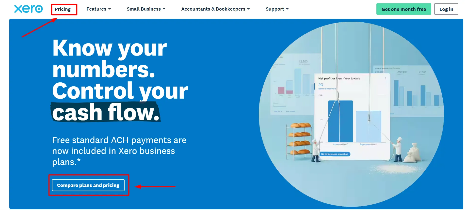 Xero Login step 1