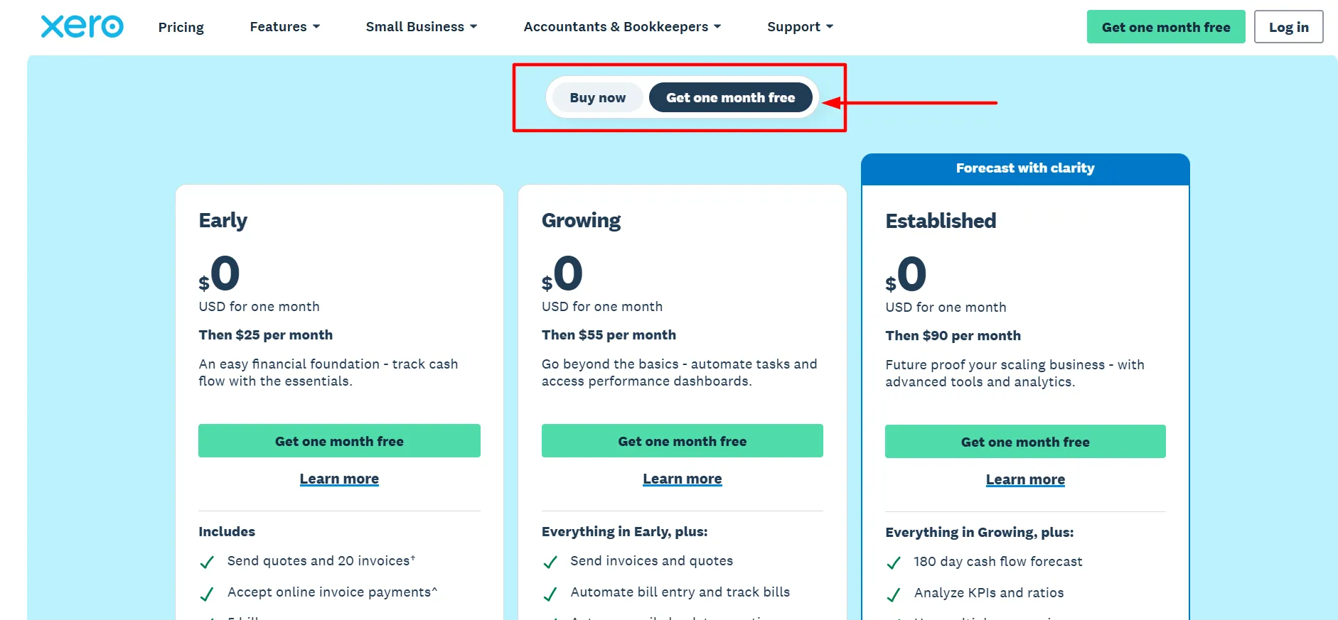 Xero Login step 2