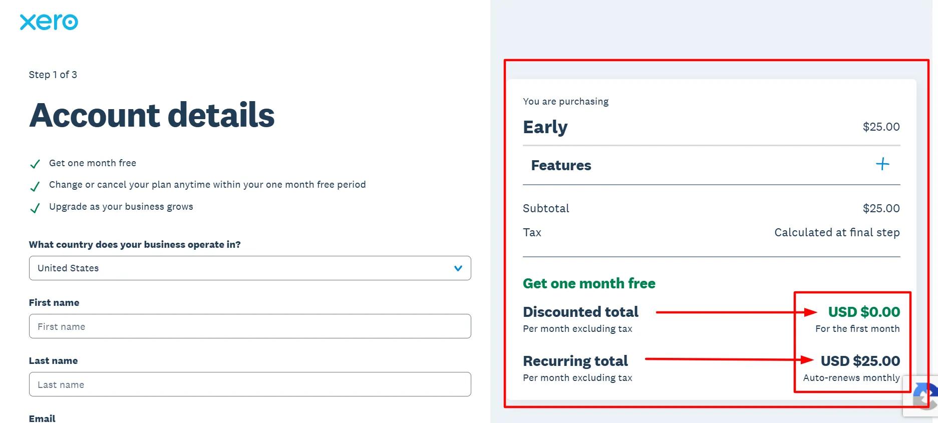 Xero Login step 4