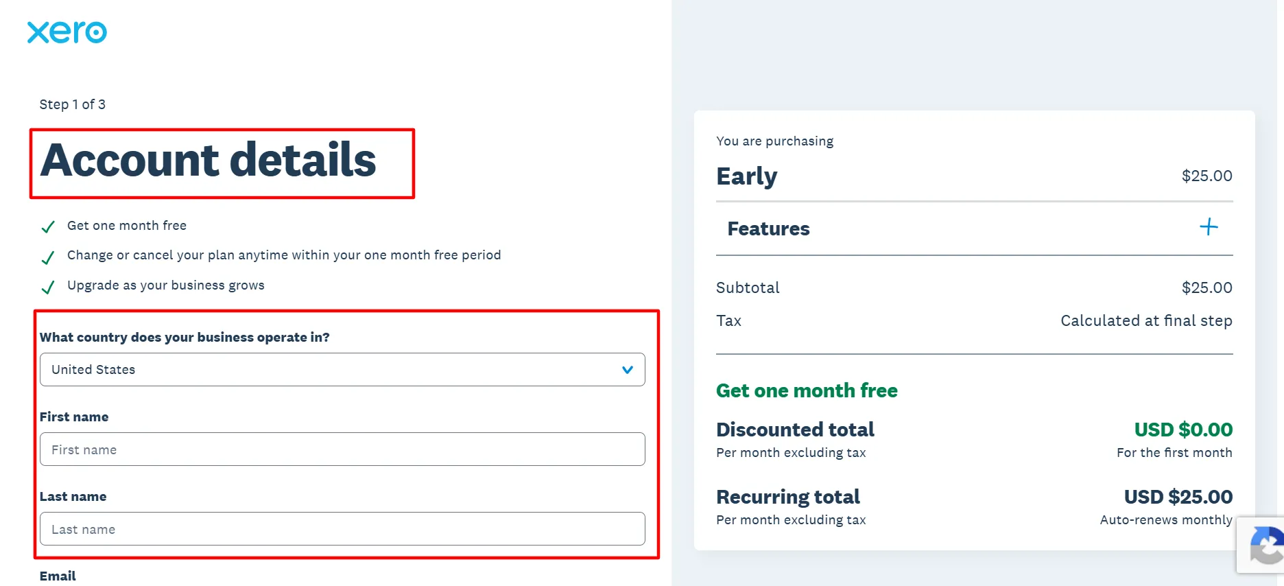Xero Login step 5