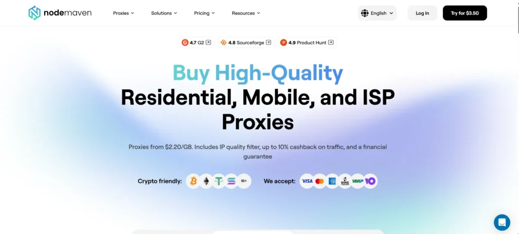 NodeMaven proxy overview