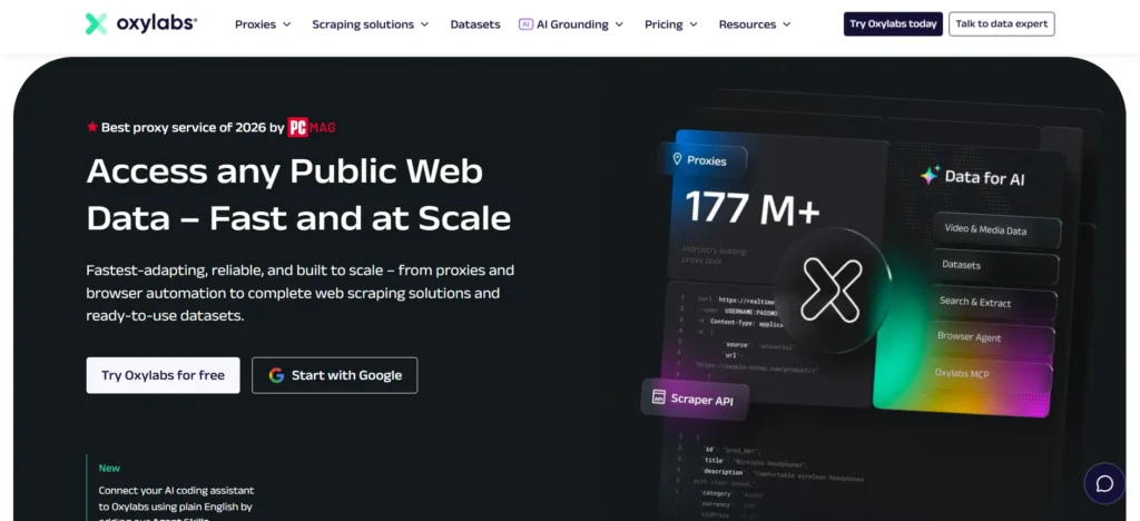 Overview of Oxylabs proxy