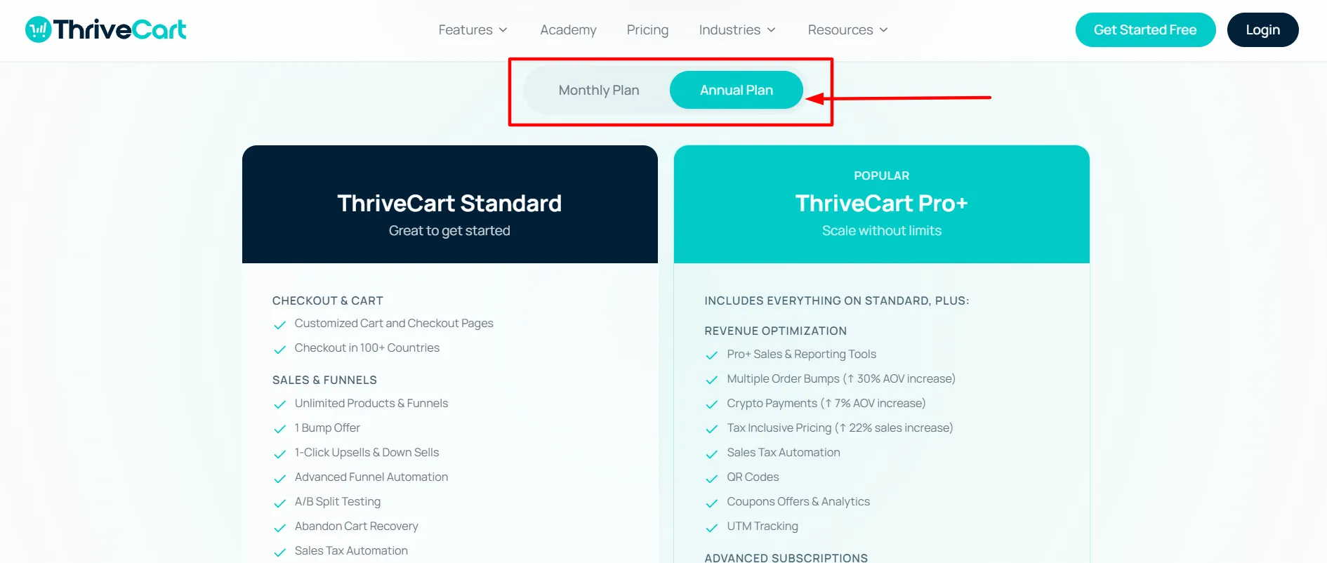 ThriveCart login step 4
