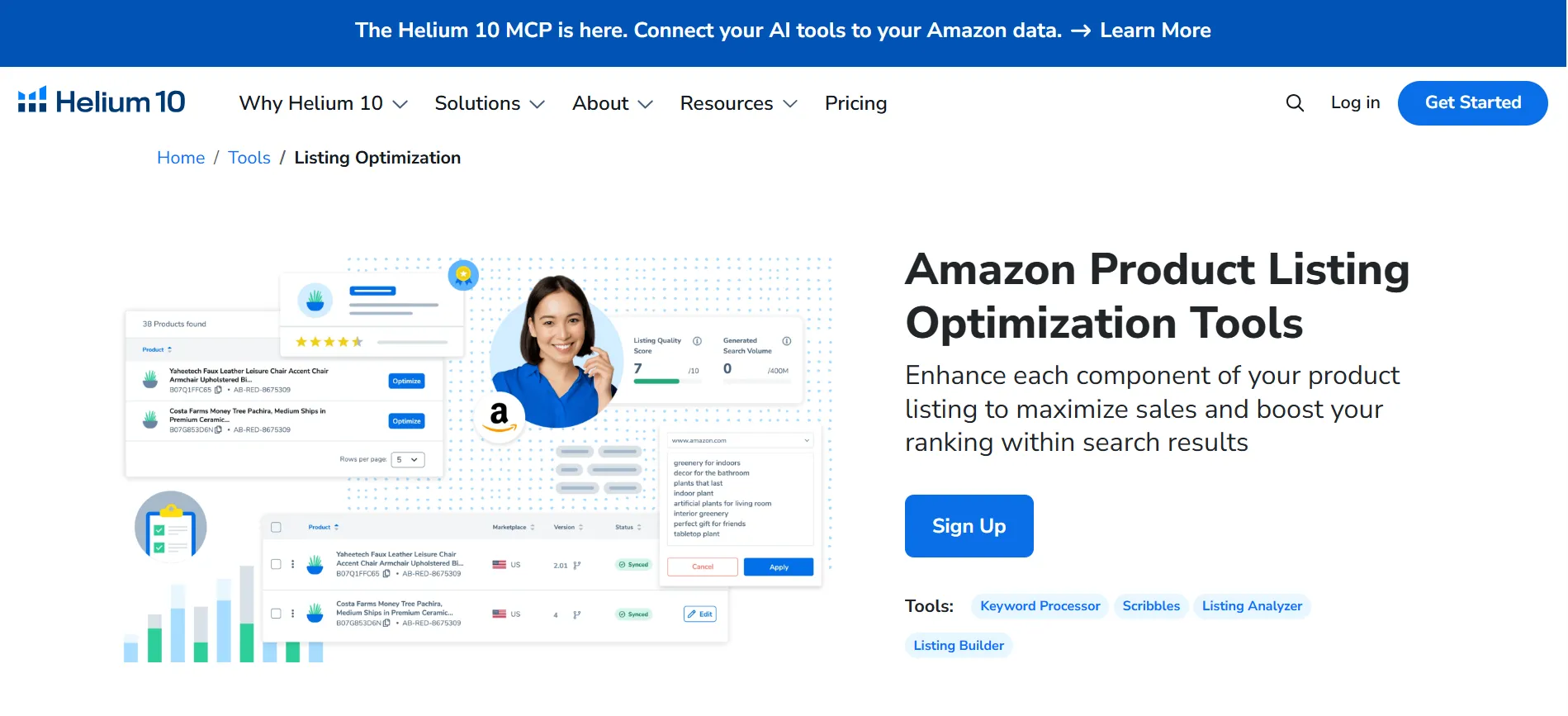 helium 10 Listing Optimization