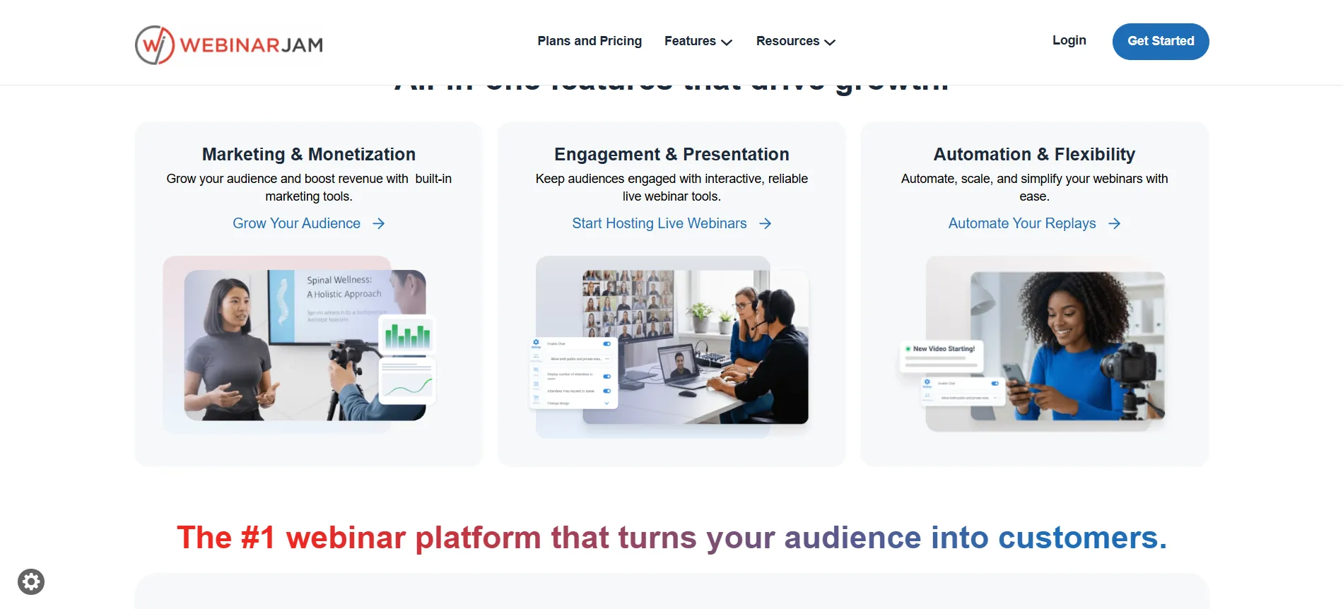 webinarjam features